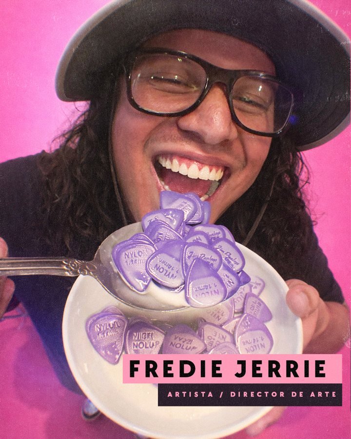 Fredie Jerrie, jurado de TASTE: artista y director de arte